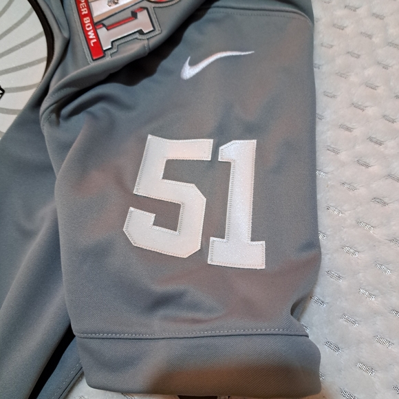 NIKE MEN SHIRT NFL DRI-FIT SUPER BOWL HOUSTON TX SIZE L - Picture 8 of 11